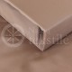 Satin fitted sheets (DARK ECRU)